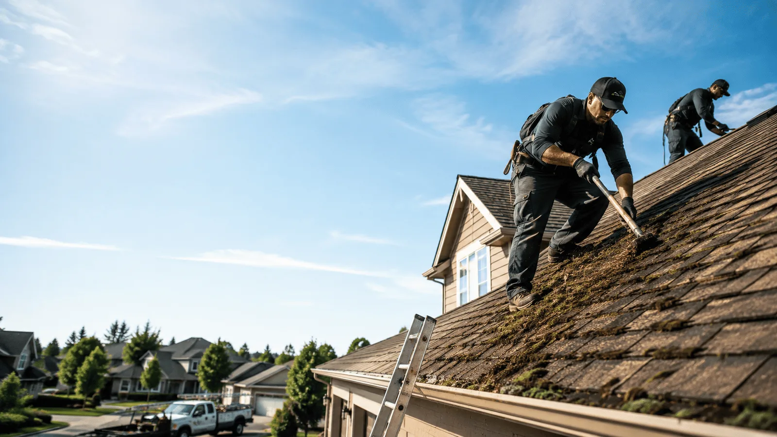 Roof Moss Removal in Nelson, PA near me